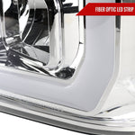 Spec-D 08-10 Ford F-250 F-350 F-450 LED Projector Headlights Chrome