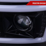 Spec-D 08-10 F250/F350/F450/F550 Sequential Headlights Black/Smoked