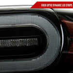 Spec-D 07-14 FJ Cruiser Headlights Sequential LED Black/Smoked Lens