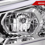 Spec-D 13-16 Ford Fusion Switchback SEQ Projector Headlights Chrome
