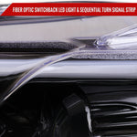Spec-D 13-16 Ford Fusion Headlights Switchback Sequential Jet Black