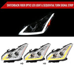Spec-D 08-13 G37/14-15 Q60 2DR Sequential Headlights Chrome