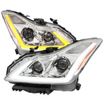 Spec-D 08-13 G37/14-15 Q60 2DR Sequential Headlights Chrome