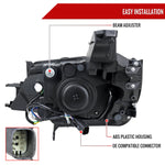 Spec-D 14-20 Chevy Impala Passenger Projector Jet Black Replacement