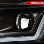 Spec-D 14-20 Chevy Impala Headlights Full LED Sequential Matte Black