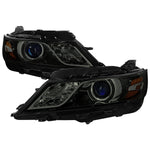 Spec-D 14-20 Chevy Impala OEM Style Projector Headlights Black/Smoked