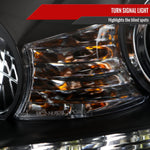 Spec-D 06-10 Lexus IS250 IS350 Headlights Sequential LED Strip Black