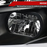Spec-D 08-12 Chevy Malibu Headlights Dual Halo Projector Black.