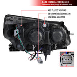 Spec-D 13-15 Malibu Projector Headlights Chrome Smoked