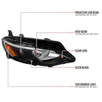 Spec-D 19-24 Chevy Malibu Passenger Projector Black Replacement