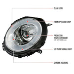 Spec-D 07-15 Mini Cooper R55 R56 R57 R58 R59 Headlights Chrome