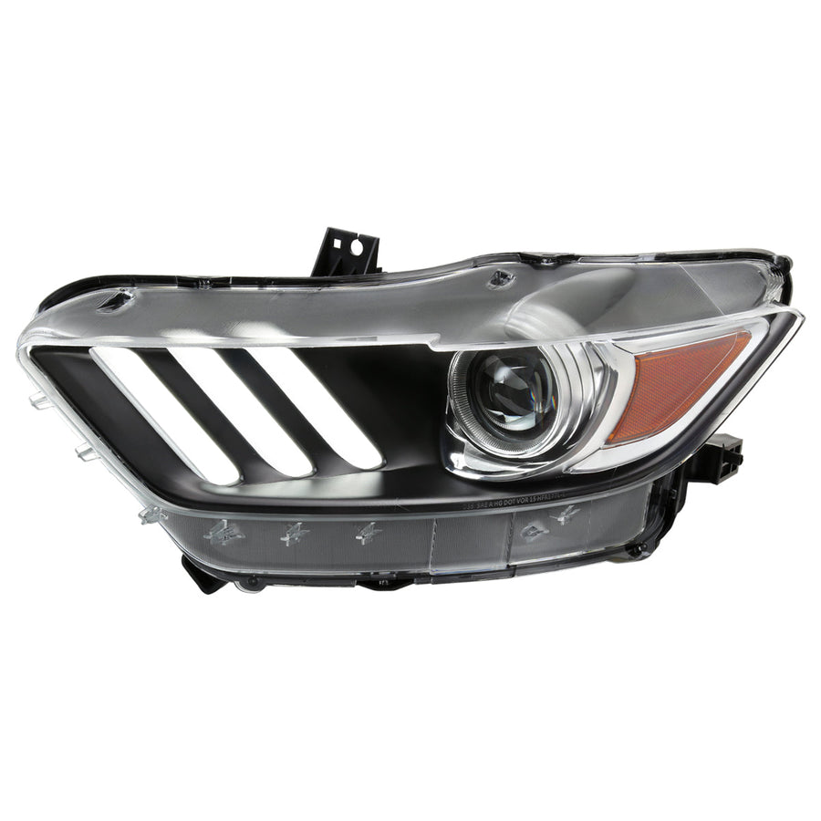 Spec-D 15-17 Mustang Shelby Driver HID Projector Black Replacement