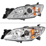 Spec-D 04-09 Mazda 3 Sedan Headlights Projector Chrome/Clear