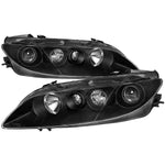 Spec-D 03-05 Mazda 6 Headlights OEM Style Projector Black