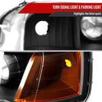 Spec-D 06-08 Honda Pilot Projector Headlights Black