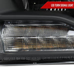 Spec-D 13-16 Ford Fusion Headlights Switchback Sequential Matte Black