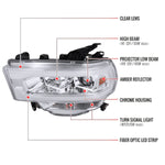 Spec-D 19-24 Ram 2500 3500 4500 5500 Tube Projector Headlights Chrome