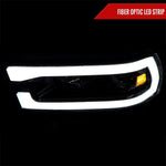 Spec-D 19-24 Ram 2500/3500 LED DRL Bar Projector Headlights Smoked