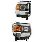Spec-D 14-19 GMC Sierra Passenger Projector Chrome Replacement