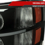 Spec-D 07-13 Silverado Headlights Dual Halo Projector Smoked