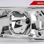 Spec-D 15-19 Silverado 2500HD/3500HD Headlights Switchback SEQ Chrome