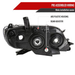 Spec-D 11-20 Sienna Projector Headlights Chrome/Smoked Lens