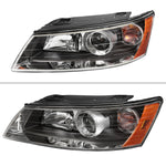 Spec-D 06-08 Hyundai Sonata Projector Headlights Matte Black