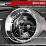 Spec-D 06-08 Hyundai Sonata Projector Headlights Matte Black