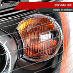 Spec-D 06-08 Hyundai Sonata Projector Headlights Matte Black