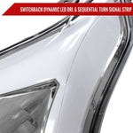 Spec-D 10-16 Cadillac SRX Sequential LED Headlights Chrome