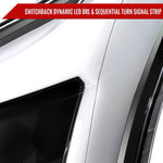Spec-D 10-16 Cadillac SRX Projector Headlights Sequential Black