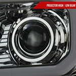 Spec-D 12-15 Tacoma Projector Headlights Parking Light Chrome/Smoked
