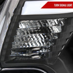 Spec-D 12-15 Tacoma LED Projector Headlights w/ LED Parking Light Blk
