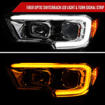 Spec-D 16-23 Tacoma Switchback LED Projector Headlights Chrome