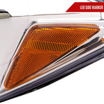 Spec-D 16-23 Tacoma Switchback LED Projector Headlights Chrome