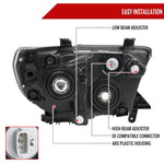 Spec-D 07-13 Tundra/08-17 Sequoia Headlights Retro Style Tube