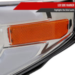 Spec-D 14-21 Tundra Switchback SEQ LED Projector Headlights Chrome