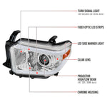 Spec-D 14-21 Toyota Tundra LED Projector Headlights Chrome