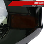 Spec-D 14-21 Tundra SEQ Bar Projector Headlights Chrome/Smoked