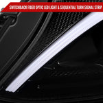 Spec-D 15-18 Mercedes C-Class W205 Sequential Headlights Black/Smoked