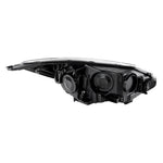 Spec-D 12-14 Ford Focus Headlights OEM Style Matte Black/Clear