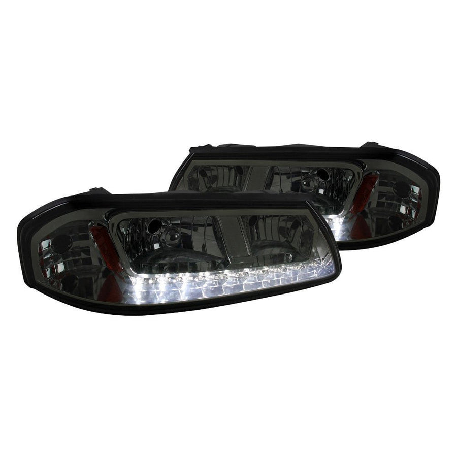 Spec-D 00-05 Chevy Impala Headlights Projector Smoked Lens
