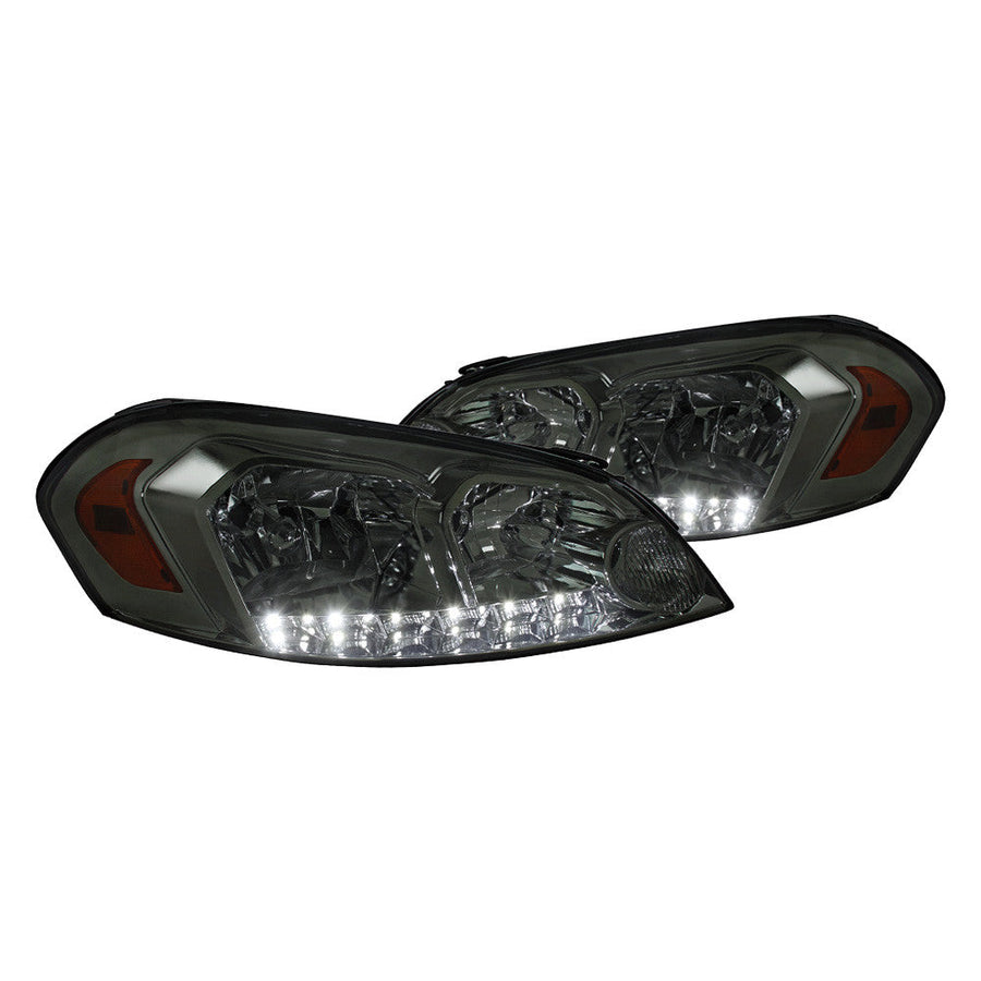 Spec-D 06-16 Chevy Impala Headlights Crystal Chrome/Smoked Lens V2