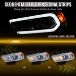 Spec-D 11-14 Dodge Charger Projector Headlights Sequential Chrome