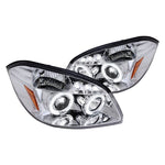 Spec-D 07-09 Pontiac G5 Halo Projector Headlights Chrome