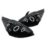 Spec-D 00-04 Ford Focus Halo Projector Headlights Black