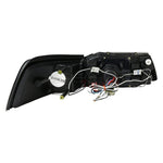 Spec-D 99-04 Ford Mustang Halo Projector Headlights Chrome