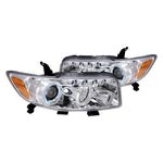 Spec-D 08-10 Scion xB Halo Projector Headlights Chrome