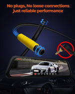 M4 Quad Mirror Dash Cam, 1080P 4-Cam, 12" IPS Touchscreen