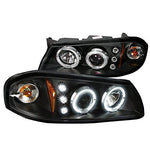 Spec-D 00-05 Chevy Impala Halo Projector Headlights Black